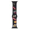 Ремешок - ApW01 Apple Watch 38/40/41 mm силикон (020) (black) 131631