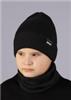 CLEVER 533716ха Шарф снуд детский, *, Черный, РОССИЯ, код 62307020552, штрихкод 468052226131, артикул