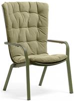 Стул (кресло) Nardi Folio с подушкой, цвет агава/зеленый