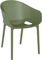 Стул (кресло) Siesta Contract Sky Pro, цвет оливковый
