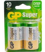 Батарейка Gp super alkaline 13а d 2 шт