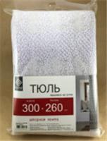 Шторы Батэль Сетка вышивка 300х260 (Ассорти-Белые), Россия, код 01101150350, штрихкод 460373854198 