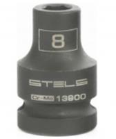 Головка ударная шестигранная, 8 мм, 1/2