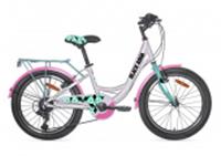 Велосипед BLACK AQUA CITY 1421 V (белый-розовый), КИТАЙ, код 60012030240, штрихкод , артикул GL-219V