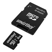 Карта флэш-памяти MicroSD 32 Гб Smart Buy +SD адаптер (class 10) PRO U3 R/W:95/60 MB/s 220891