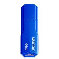 Флэш накопитель USB 64 Гб Smart Buy CLUE (blue) 205850
