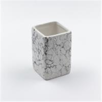 белый мрамор стакан керамический 13115, КИТАЙ, код 0863000004, штрихкод 466029170062, артикул 13115