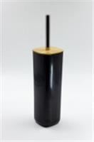 черный с бамбуком ершик для туалета пластиковый 13176, КИТАЙ, код 0863000025, штрихкод 466029170084, артикул 13176