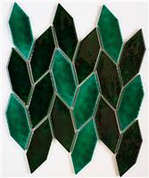 Мозаика керамическая однотонная ORRO ceramic GREEN GARDEN