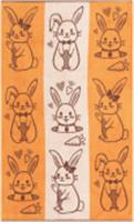 Полотенце махровое Cute bunny ПЦ-1202-5726 1сорт цв. 10000 100Х150, РОССИЯ, код 01207030027, штрихкод 465020913635, артикул