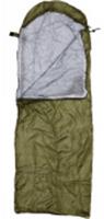 Спальный мешок одеяло с капюшоном 200*70см 950гр зеленый +5С 804-221, КИТАЙ, код 0140205088, штрихкод 693199375360, артикул 804-221