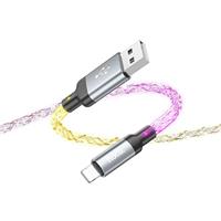 Кабель USB - Apple lightning Hoco U112 20W 2,4A (gray) 220576