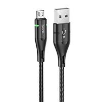 Кабель USB - micro USB Hoco U93 120см 2,4A (black) 220605