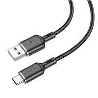 Кабель USB - Type-C Borofone BX90 100см 3A (black) 217432