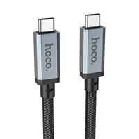 Кабель USB 4.0 Hoco US05 Thunderbolt 4 Pro (40Gbps) 100W 100см 5A (black) 220559