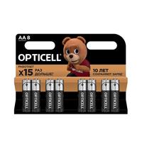 Батарейка AA OPTICELL LR6 Basic (8-BL) (8/96) 228689