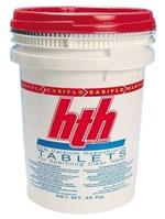 Пастилки хлора hth 7 гр. 5 кг