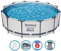 Каркасный бассейн Bestway Steel Pro Max 5619N, 366х100 см (комплект)