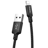 Кабель USB - Apple lightning Hoco X14 Times Speed 100см 2A (black) 86632