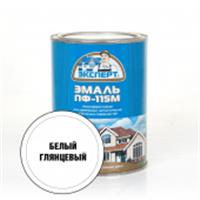 Эмаль ЭКСПЕРТ ПФ-115 глянц белая (0,8кг 6шт), РОССИЯ, код 0410109287, штрихкод 469036403343, артикул 28180