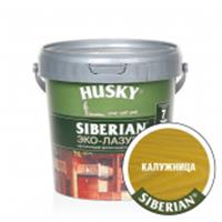Эко-Лазурь для дерева HUSKY SIBERIAN полуматовая калужница (сосна) (0,9л 6шт), РОССИЯ, код 04103190081, штрихкод 469036402299, артикул 25185