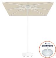 Зонт TheUmbrela Kiwi Clips&Base, цвет белый, бежевый (50-1011-30/TILT+B)