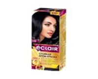 Стойкая крем-краска для волос ECLAIR 1.1 Иссиня-черный, УЗБЕКИСТАН, код 30332200064, штрихкод 478002332362, артикул
