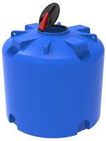 Емкость вертикальная ЭкоПром TR 3000 с откидной крышкой синий