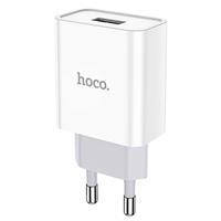 Адаптер Сетевой Hoco C81A USB 2,1A/10W (white) 215778