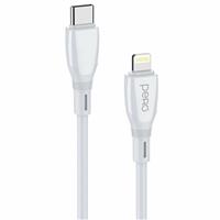 Кабель Pero dc11 pd type-c to lightning, 27w, 1m, white