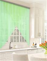 Комплект штор для кухни Марианна 300х160 однотонная св.зеленый, Россия, код 01101123356, штрихкод 462717695254, артикул 105149