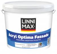 Краска для наружных работ LINNIMAX Acryl Optima Fassade B3 8,46 л, БЕЛАРУСЬ, код 04102120072, штрихкод 481094902032, артикул 948105469
