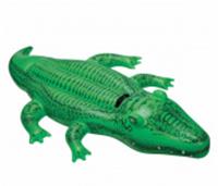 Надувная игрушка 58546 Крокодил зеленый(163х97) 12шт/упак, КИТАЙ, код 6100100073, штрихкод 694105745546, артикул 58546