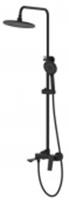 Душевая стойка OSGARD SOLEN BLACK 58050 со смесителем и коротким изливом, ШВЕЦИЯ, код 0220600101, штрихкод 464021020006, артикул 58050