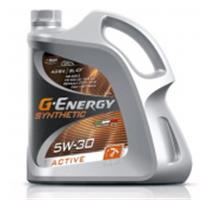 Масло G-Energy Synthetic Active 5W30 4л, РОССИЯ, код 07811060007, штрихкод 467002684298, артикул 253142405 А