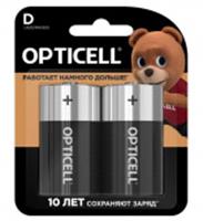 Батарейки OPTICELL Basic D 2шт, КИТАЙ, код 0730800005, штрихкод 691133238292, артикул 5051005