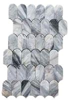 Мозаика мраморная однотонная ORRO mosaic LUX ASTI GRAY