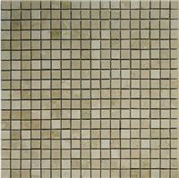 Мозаика мраморная однотонная ORRO mosaic STONE Botticino Pol (15x15x4 )