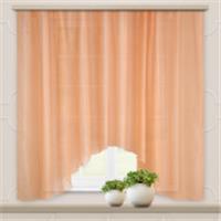 Штора для кухни вуаль-однотонная арка 285х160 персик, Россия, код 01101123360, штрихкод 462717695168, артикул 104285