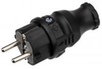 Вилка с/з прямая каучук 16 А IP44 AGIS Profile MK101, Турция, код 0581100024, штрихкод 868148060534