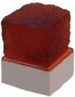 Тротуарный светильник Beckstone Nature 5x5x6 Rustic red, красный (0,5W/12V/DC)