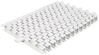 Переливная решетка гибкая Aquaviva Square 245*25 мм