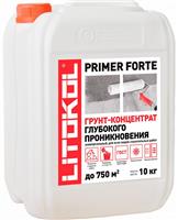 Грунтовка Litokol PRIMER FORTE концентрат, 10 кг