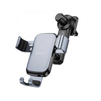 Держатель автомобильный Borofone гравитационный BH94 Warrior в дефлектор (black metal gray) 225082