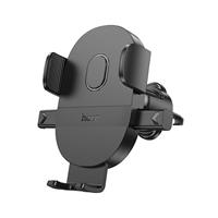 Держатель автомобильный Hoco зажим H18 Mighty в дефлектор (black) 221592