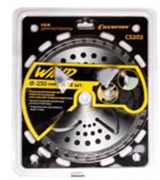 Нож с зубцами из твердого сплава Wind 36/230/25,4 (SRM-330ES/SRM-350ES,4605), CHAMPION, КИТАЙ, код 0640400333, штрихкод 466527018446, артикул C5202