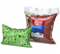Подушка Калина Красная 40*60 (полиэстер, hallofiber, кант) (350 гр.), РОССИЯ, код 0120417020, штрихкод 462001483066, артикул Эконом