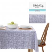 Скатерть К 140*180 жаккард Браво голубой арт 3 ИКР, КИТАЙ, код 0120932571, штрихкод 469047921156, артикул 137523