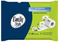 Emily Style Влажная РАСТВОРЯЮЩАЯСЯ туалетная бумага 30шт, РОССИЯ, код 4030200000, штрихкод 462073997607, артикул С0006495