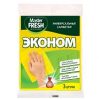 салф хоз Мастер Фреш ЭКО универсал д/уборки 3шт, ТУРЦИЯ, код 4091100019, штрихкод 462073997314, артикул С0006011С0007086